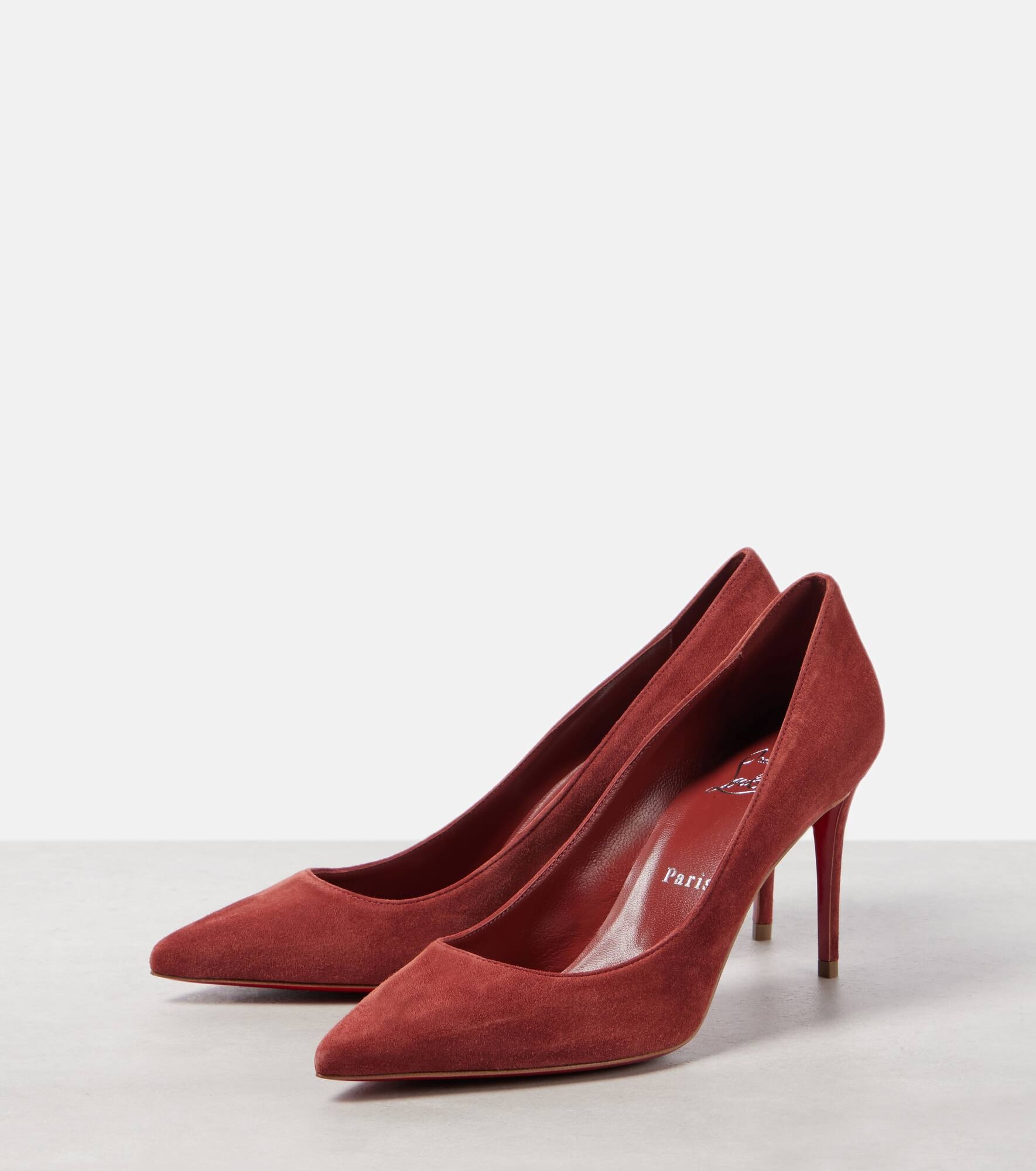 Kate 85 suede pumps - 4