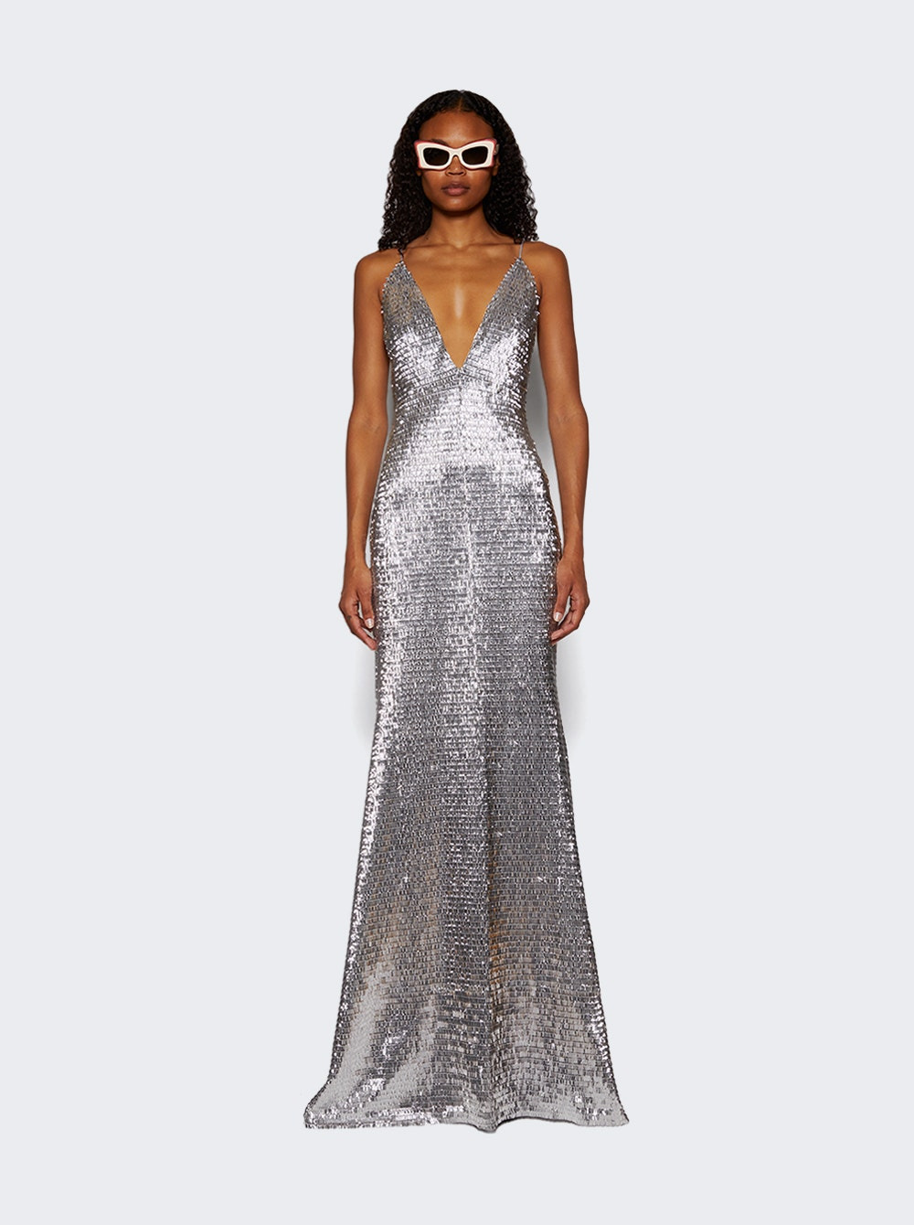 Claudie Gown Jet Stream Silver - 3