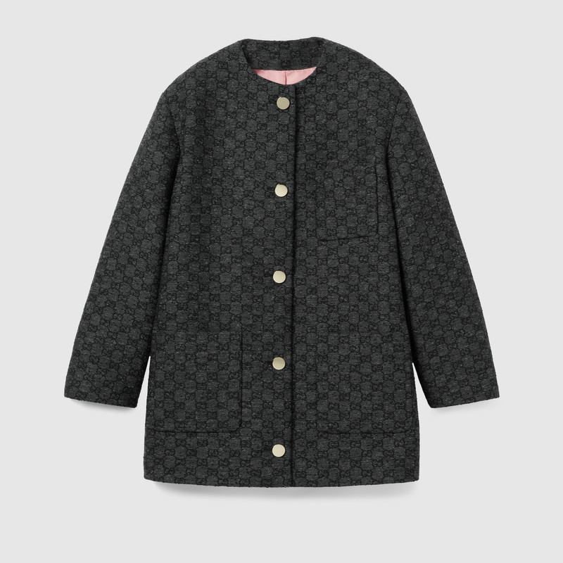 GG boutonné wool tweed jacket 1