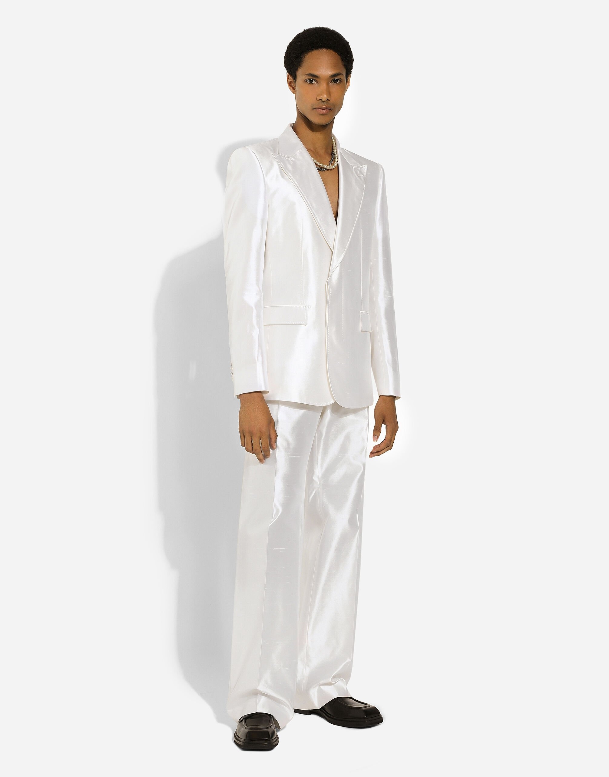 Silk shantung pants - 2