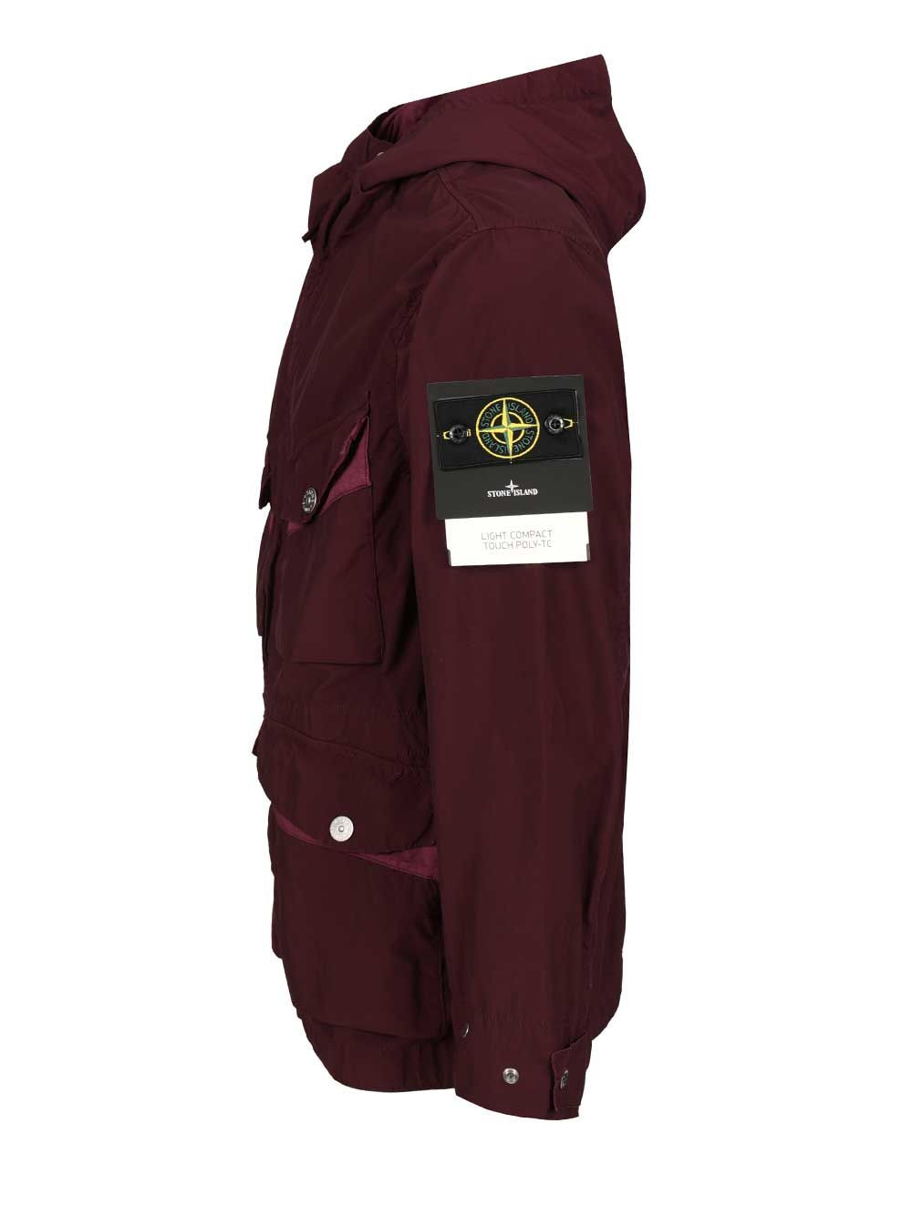 Hooded Jacket Jackets Bordeaux - 3