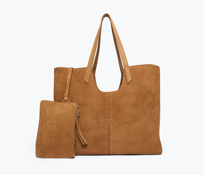 AVERY LARGE SUEDE TOTE 5