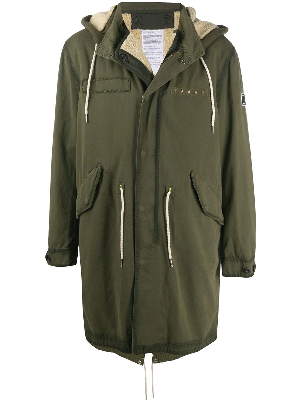 hooded parka - 1