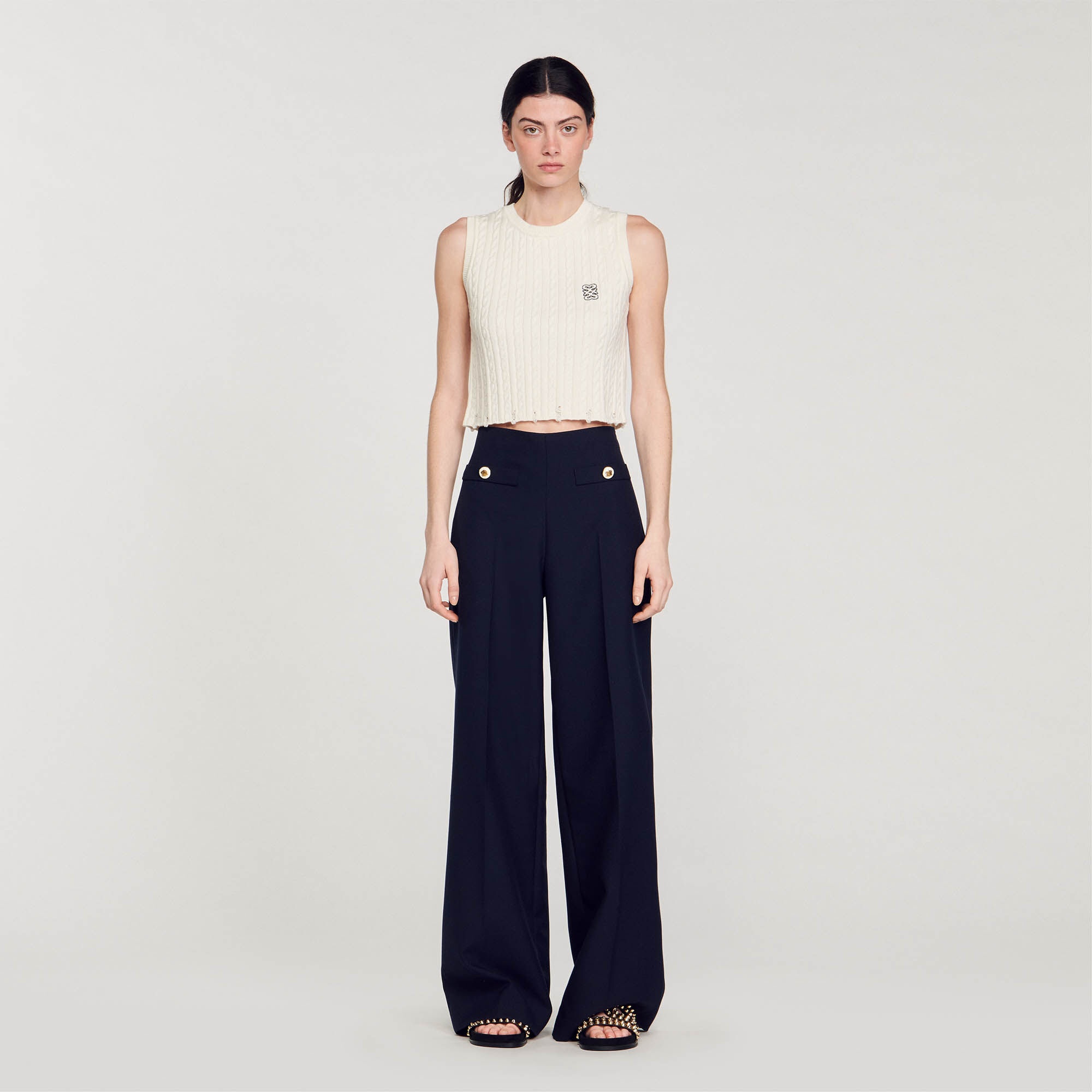 WIDE-LEG TROUSERS - 3