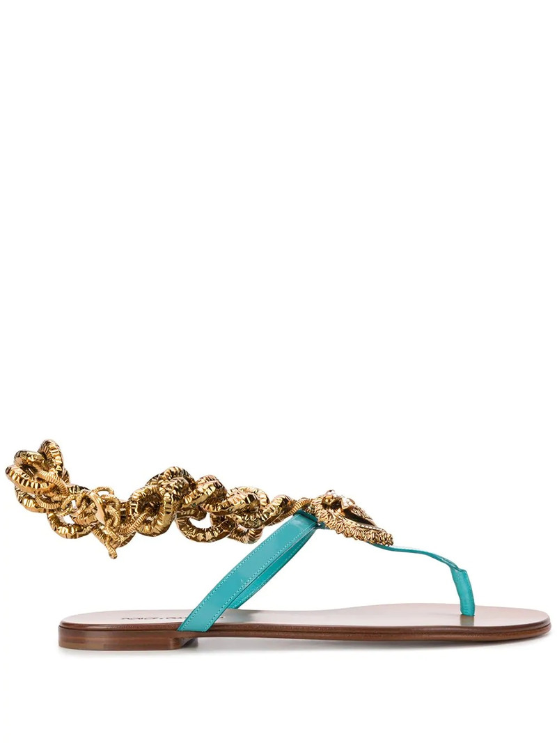 Devotion calf leather sandals 1