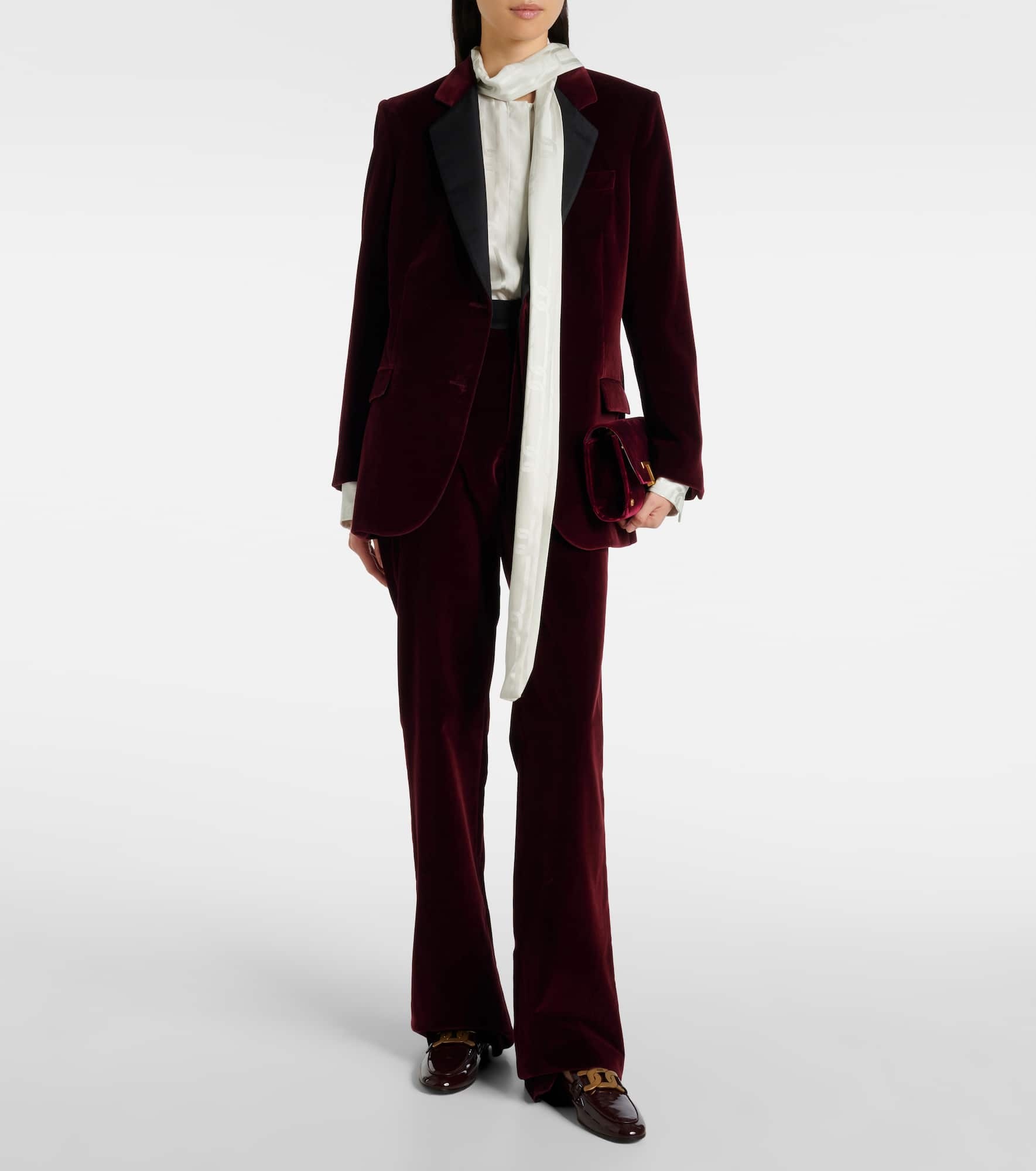 Cotton velvet blazer - 2