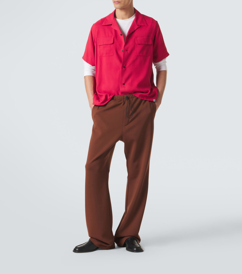 Acne Studios Jersey straight pants outlook