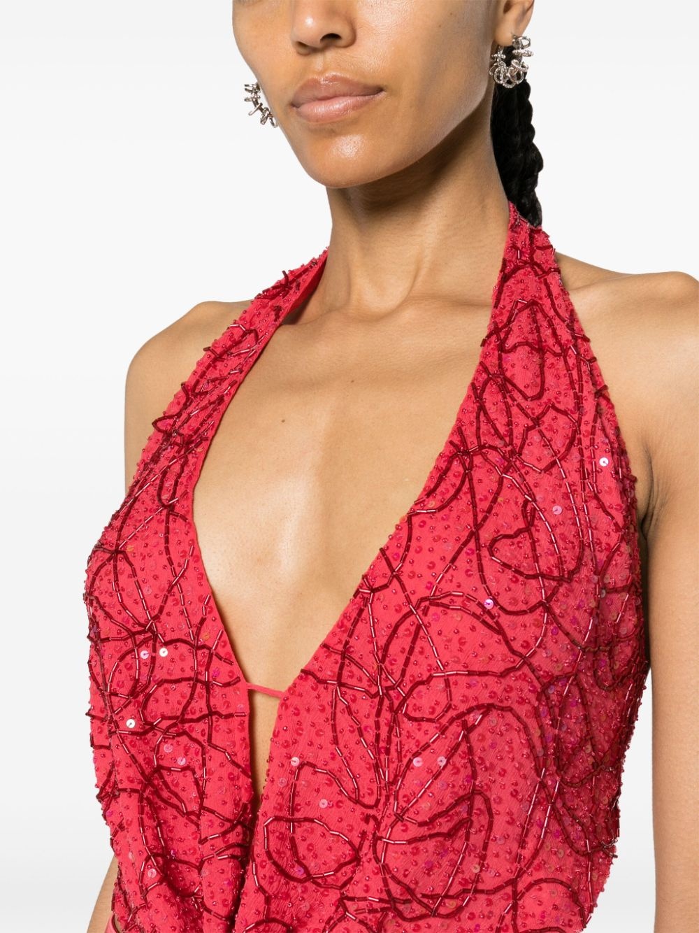Ballina bead-embellished top - 5