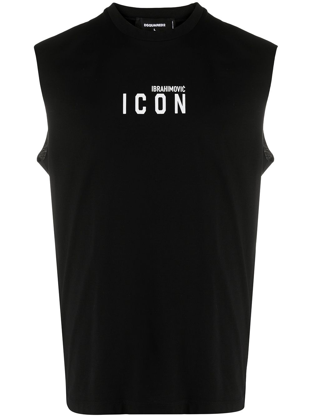 logo-print tank top - 1