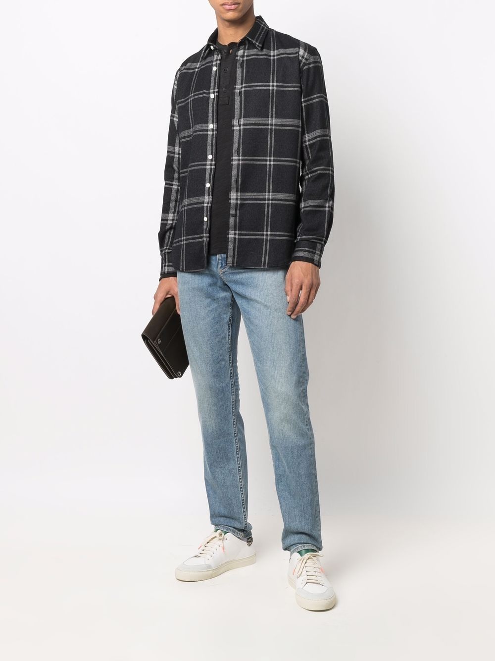 long-sleeve cotton top - 2