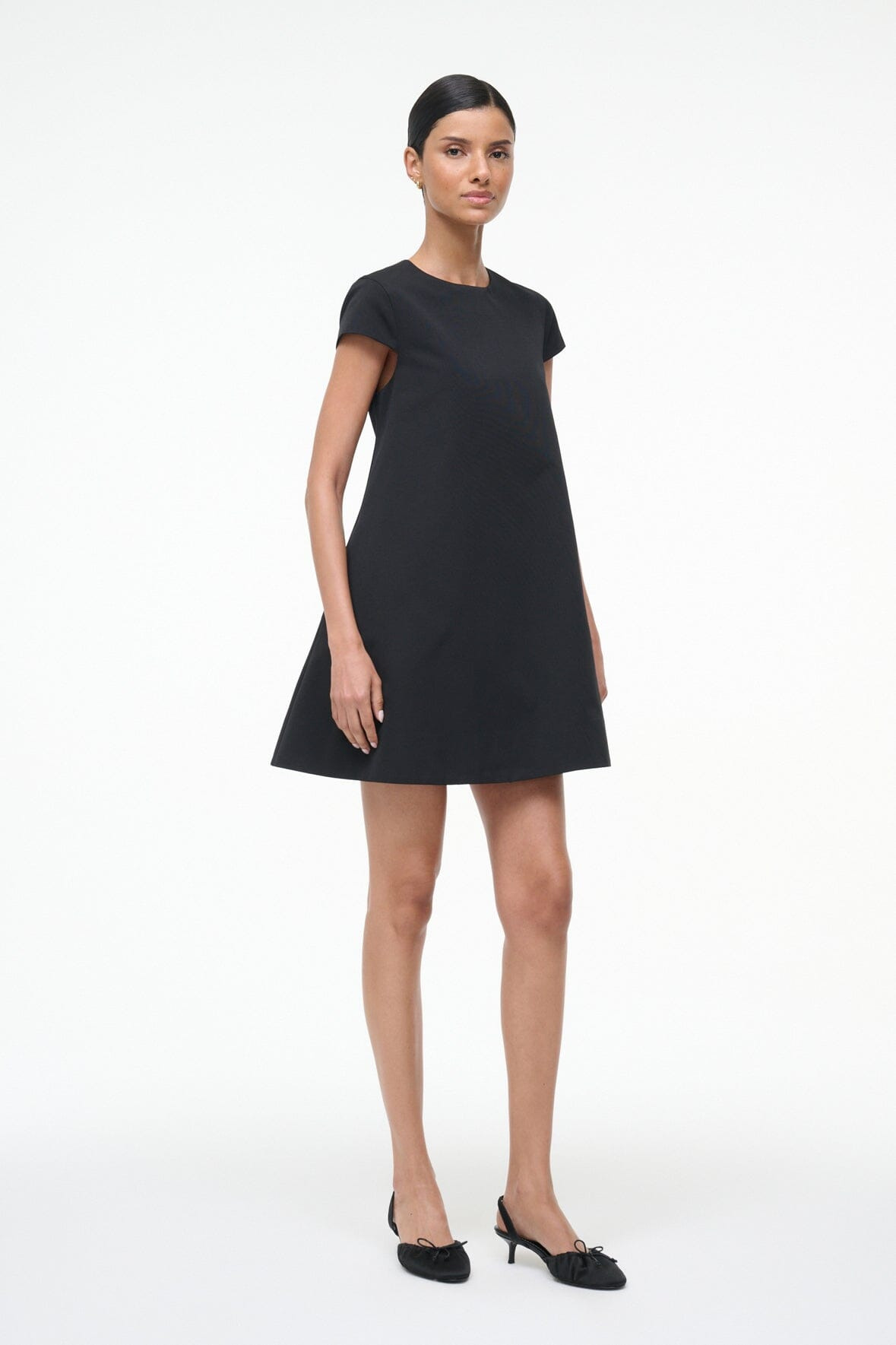 STAUD MIA DRESS BLACK - 3