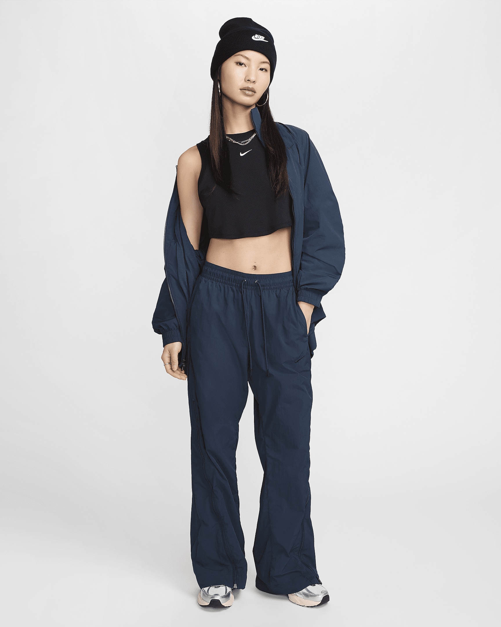 Women's Nike Sportswear Collection Mid-Rise Repel Zip Pants - 6
