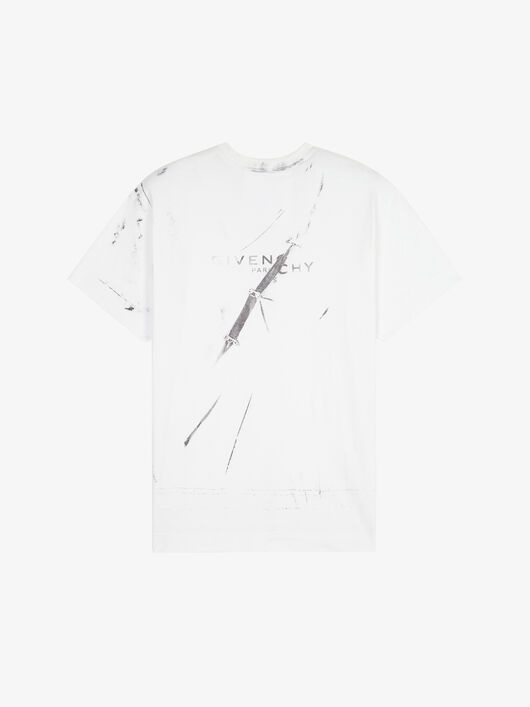 GIVENCHY TROMPE-L'ŒIL EFFECT OVERSIZED T-SHIRT - 2