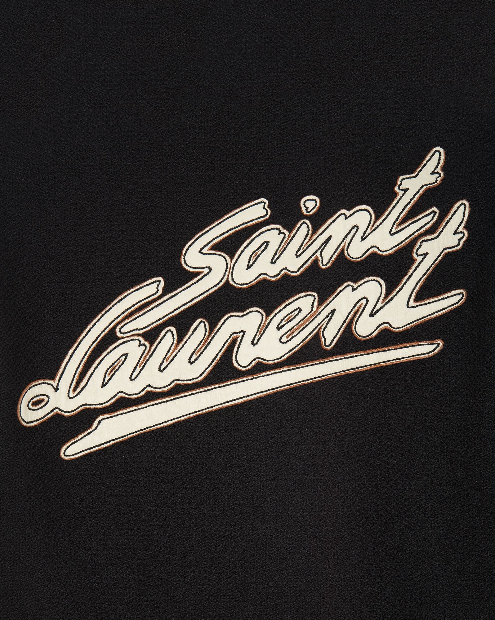 saint laurent teddy jacket in wool - 3