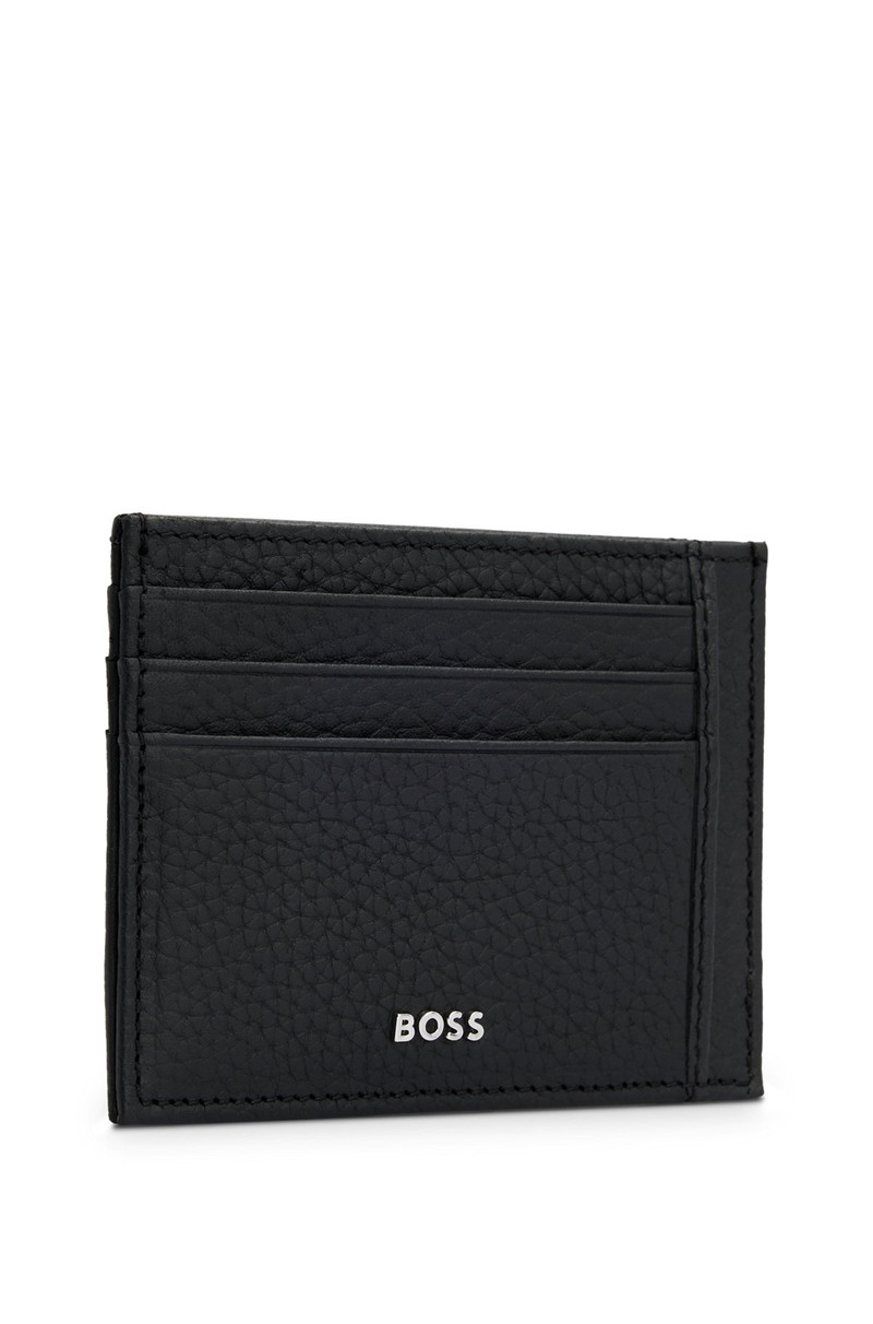 ITALIAN-LEATHER CARD HOLDER WITH LOGO LETTERING 4