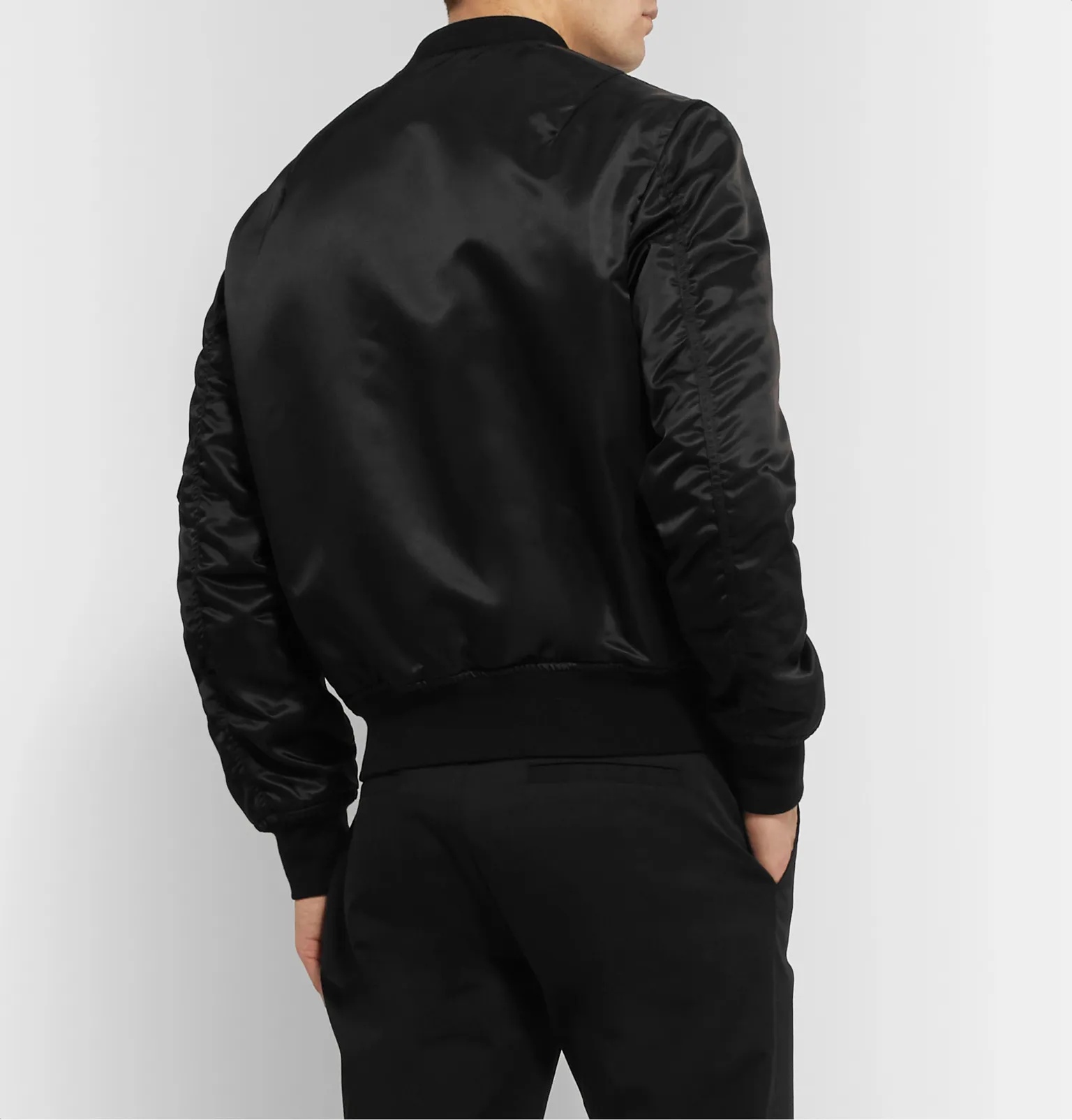 Padded Shell Bomber Jacket - 5