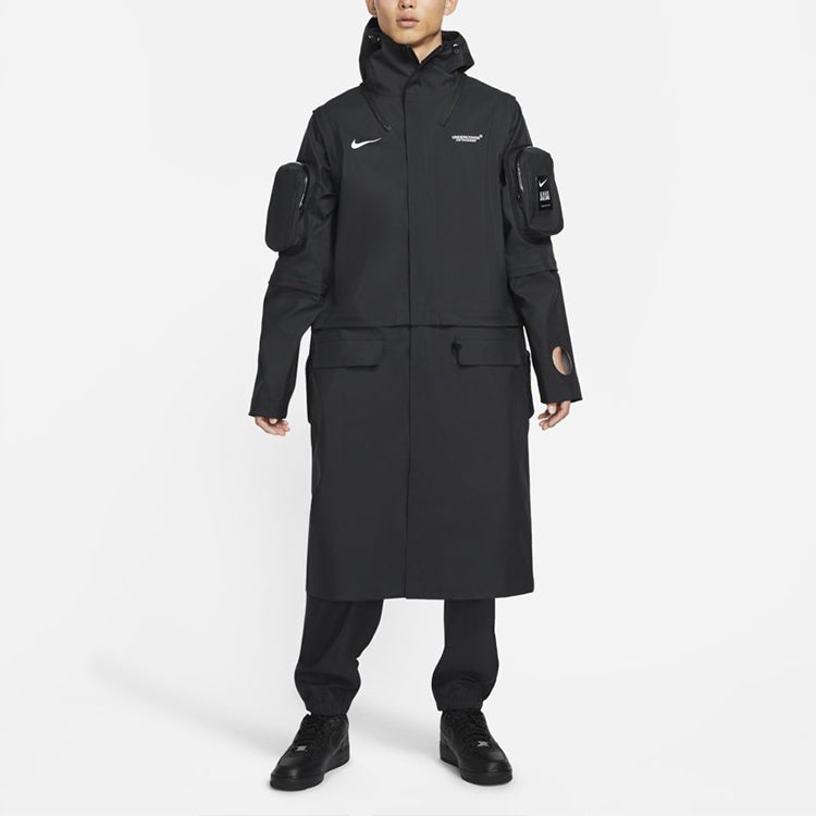 Nike Multifunction Detachable Functional Pocket waterproof hooded Interchange Jacket Asia Edition Bl - 11