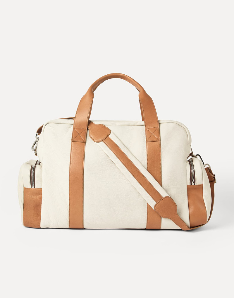 Brunello Cucinelli Grained calfskin leisure bag outlook