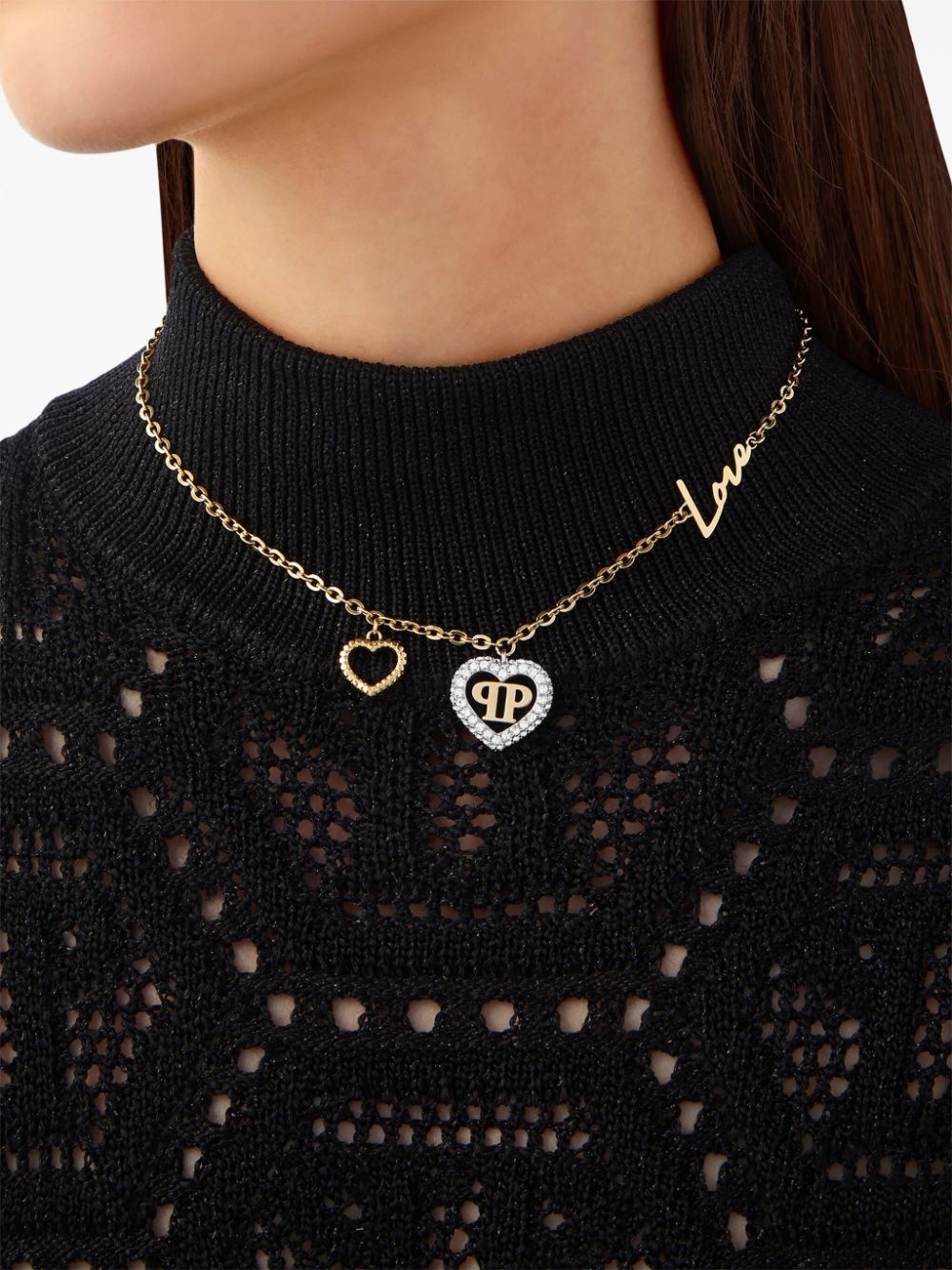 rocked hearts necklace - 4