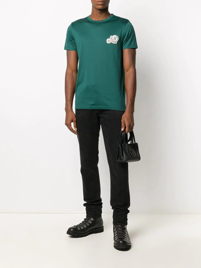 Moncler logo patch T-shirt outlook