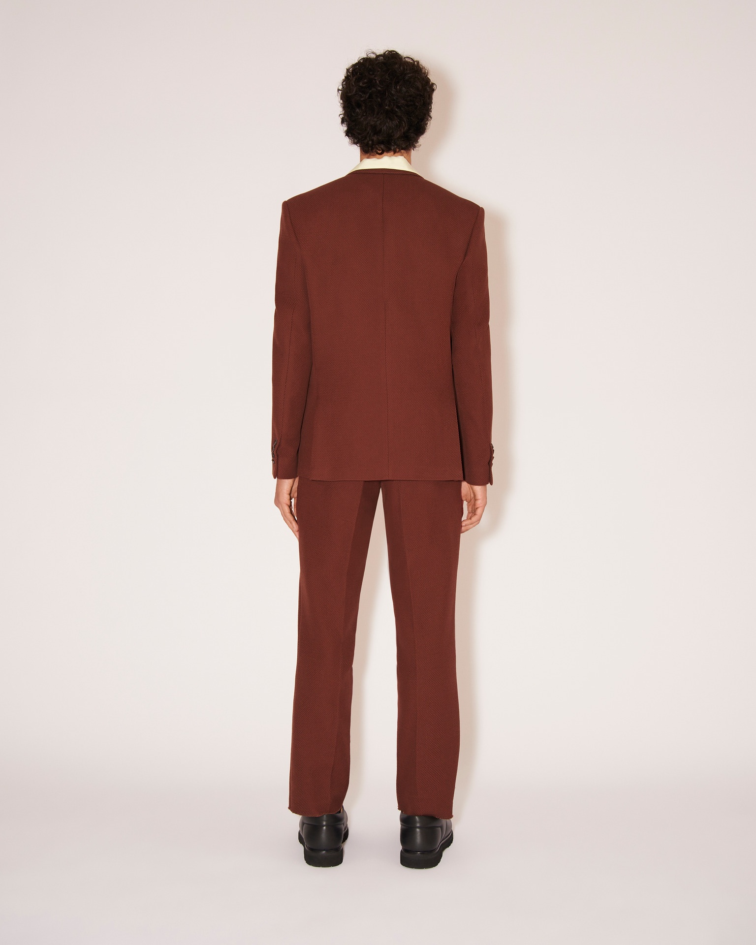 ALVAH - Tweed jacket - Rust - 4