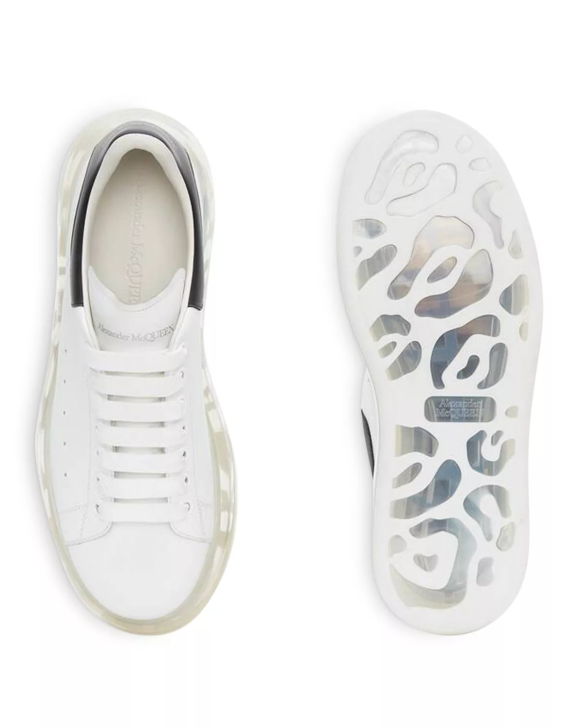 Men's Oversized Transparent Sole Sneakers - 2