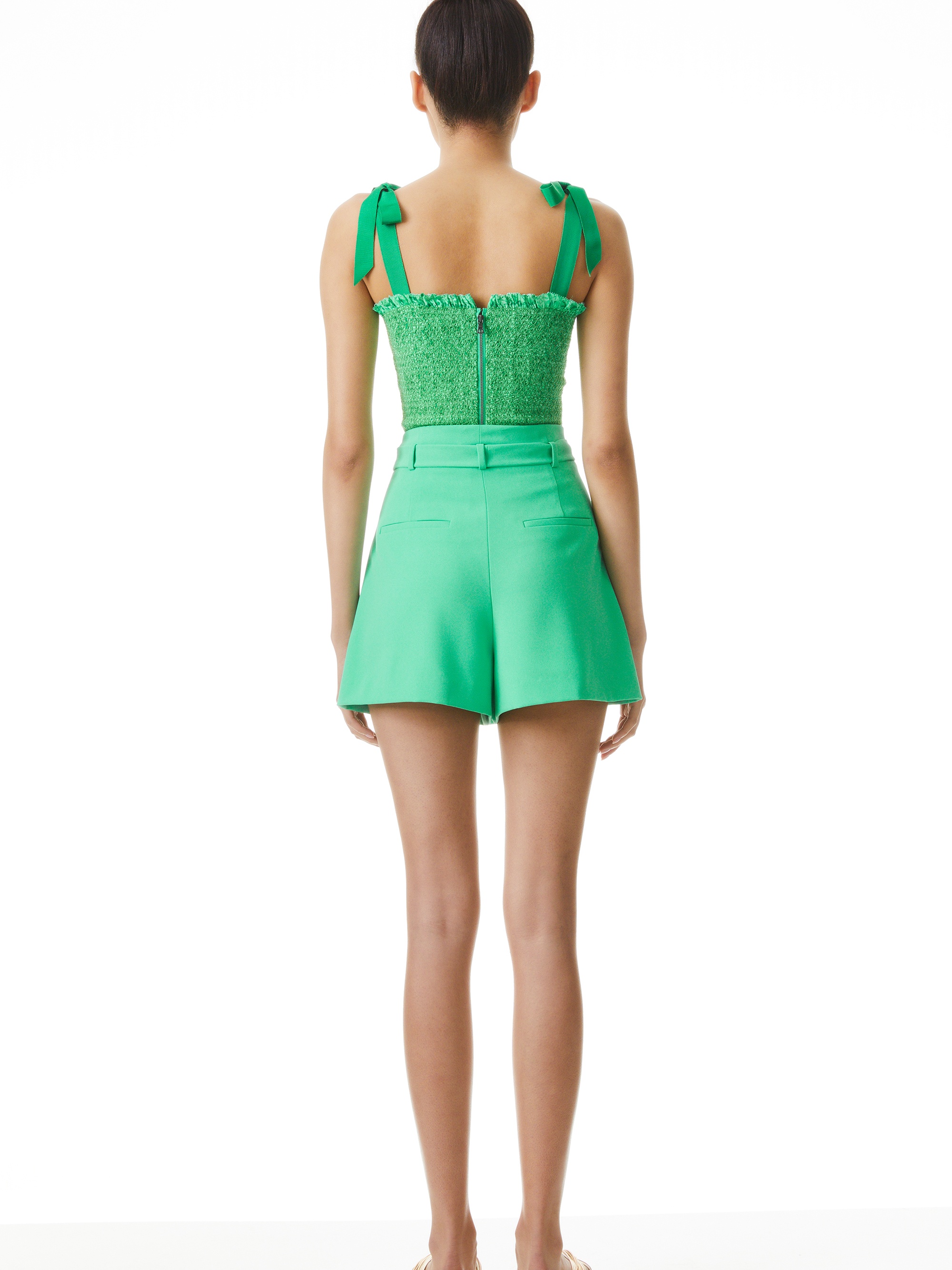 STEFFIE SEAMED PAPERBAG SHORT - 3