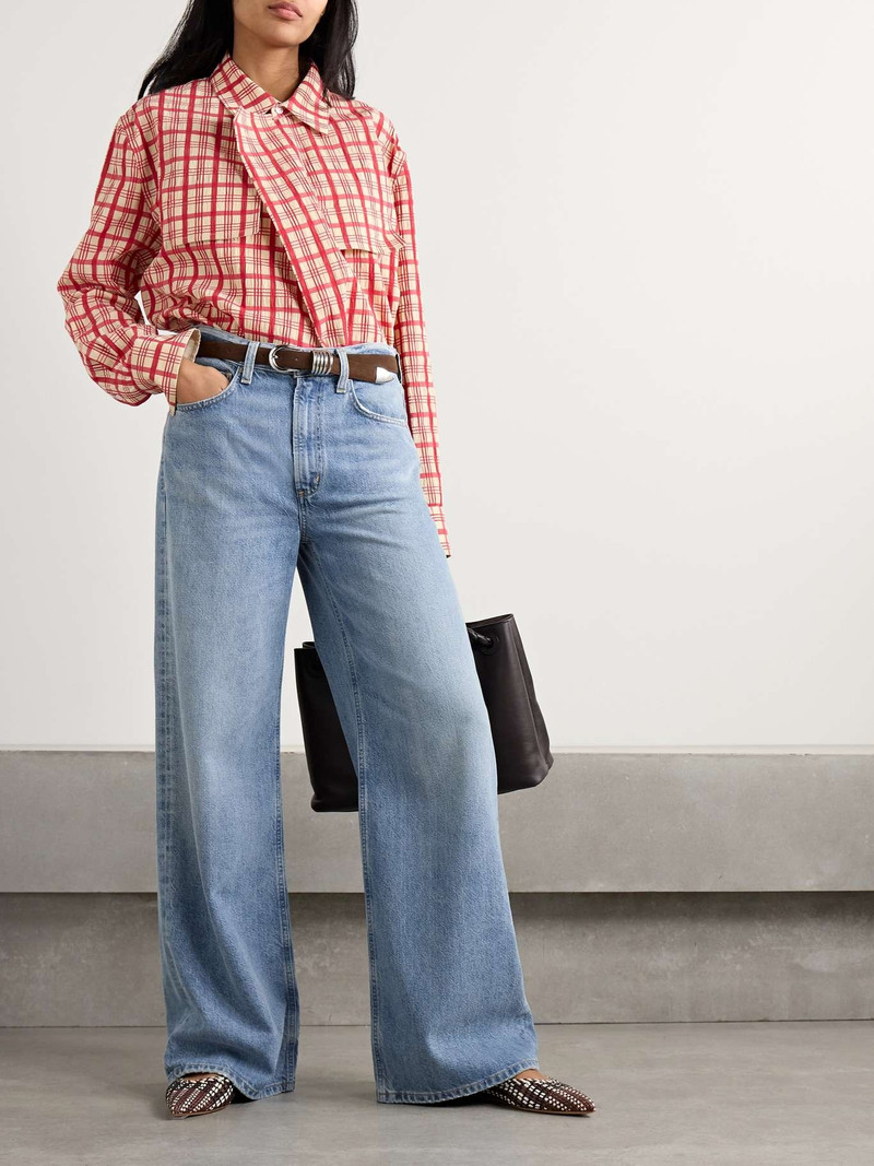 Citizens of Humanity Paloma high-rise wide-leg jeans Light denim outlook