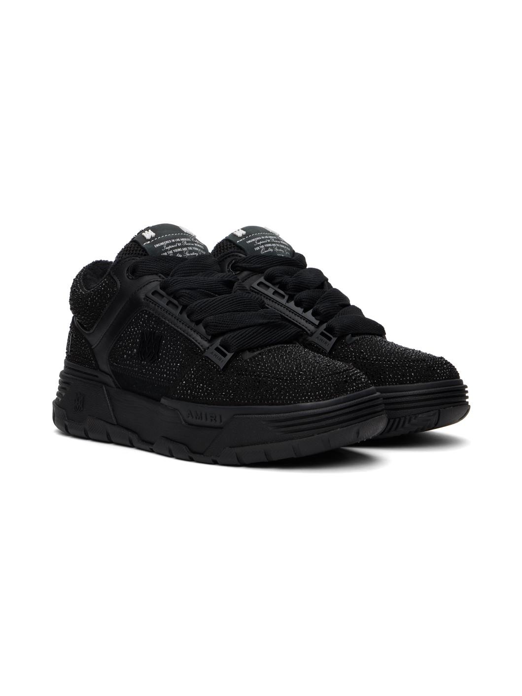 Black Crystal MA-1 Sneakers - 4