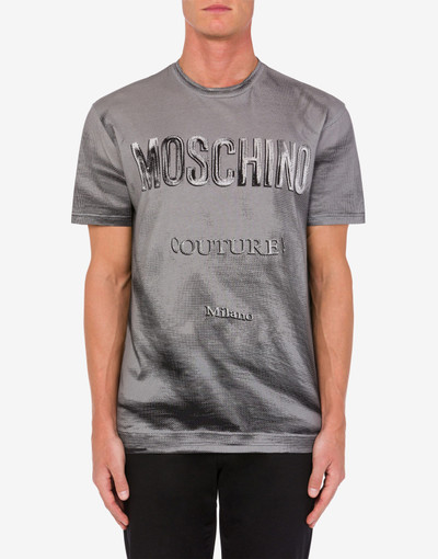 Moschino SHADOWS PRINT JERSEY T-SHIRT outlook