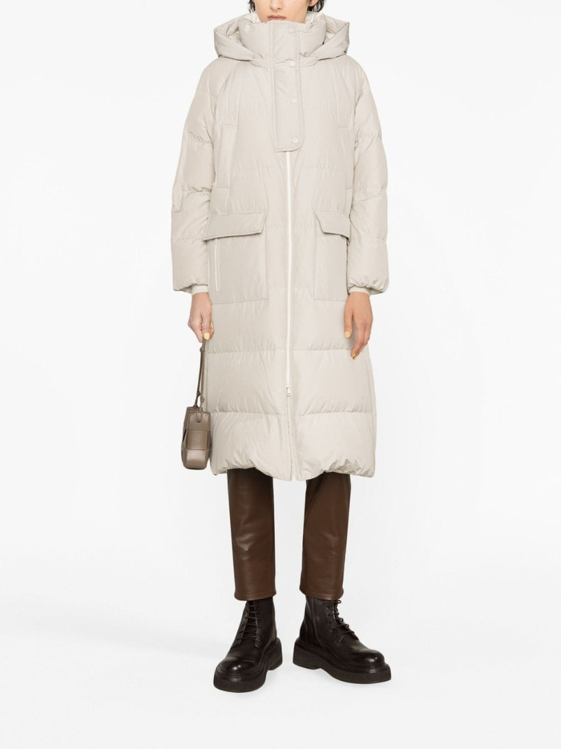 Brunello Cucinelli long puffer coat outlook