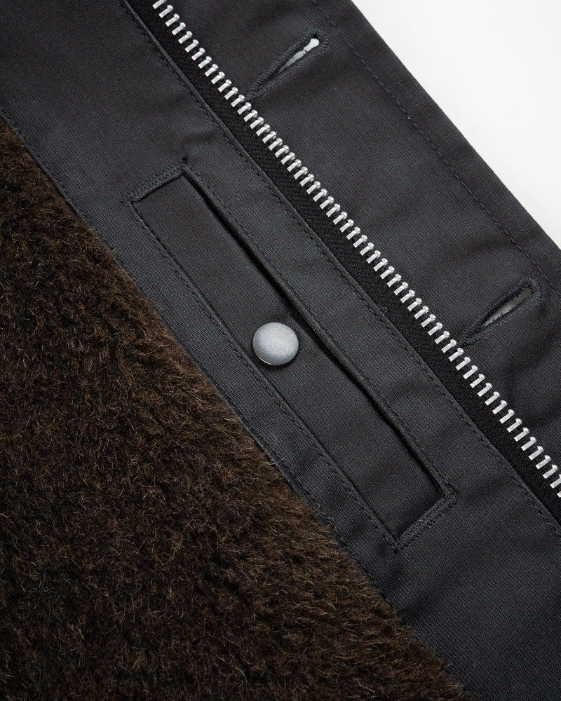 OILED WHIPCORD N1 DECK JACKET - BLACK 18