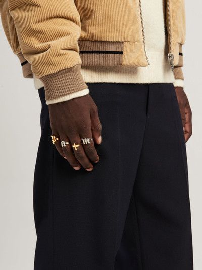 Palm Angels Bicolor Palm Rings Set outlook
