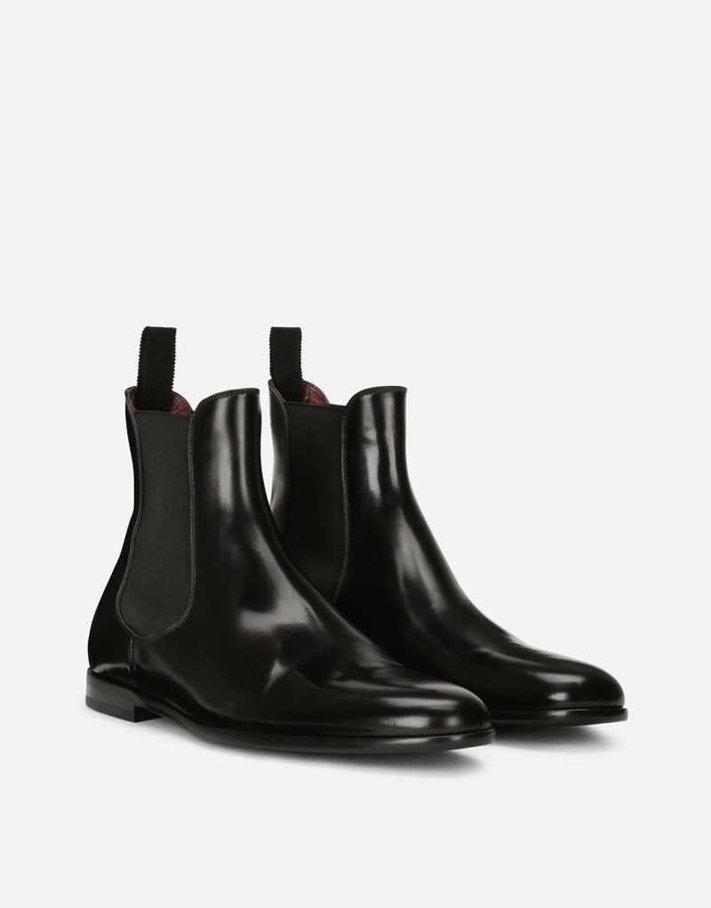 Dolce & Gabbana Brushed calfskin ankle boots outlook