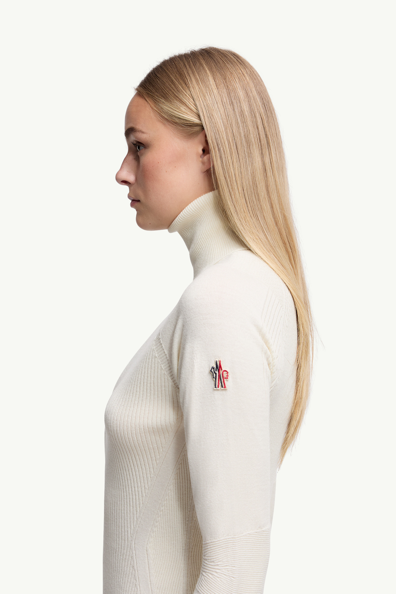 Wool Blend Turtleneck Sweater - 4