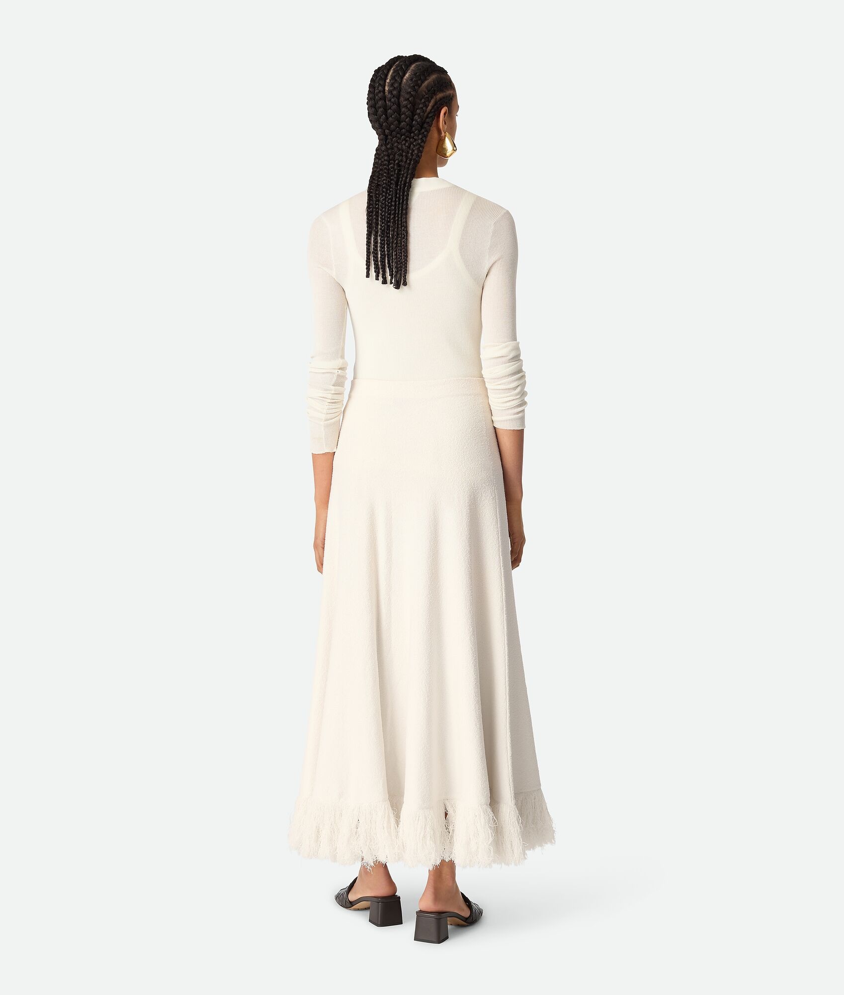 Cotton Bouclé Skirt - 3