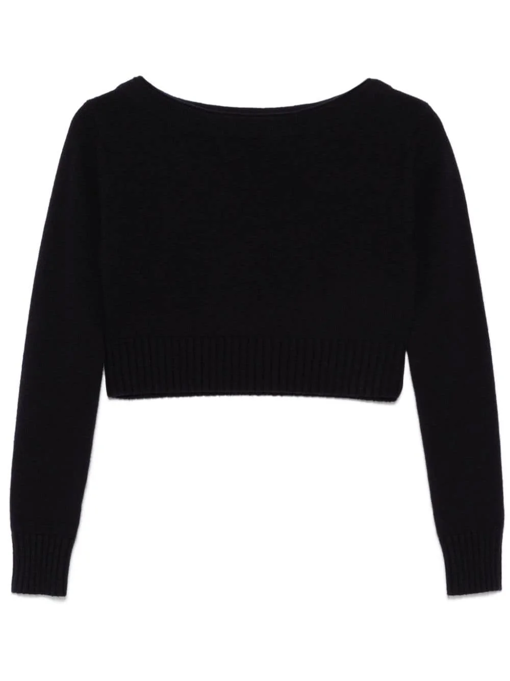 cropped sweater - 1