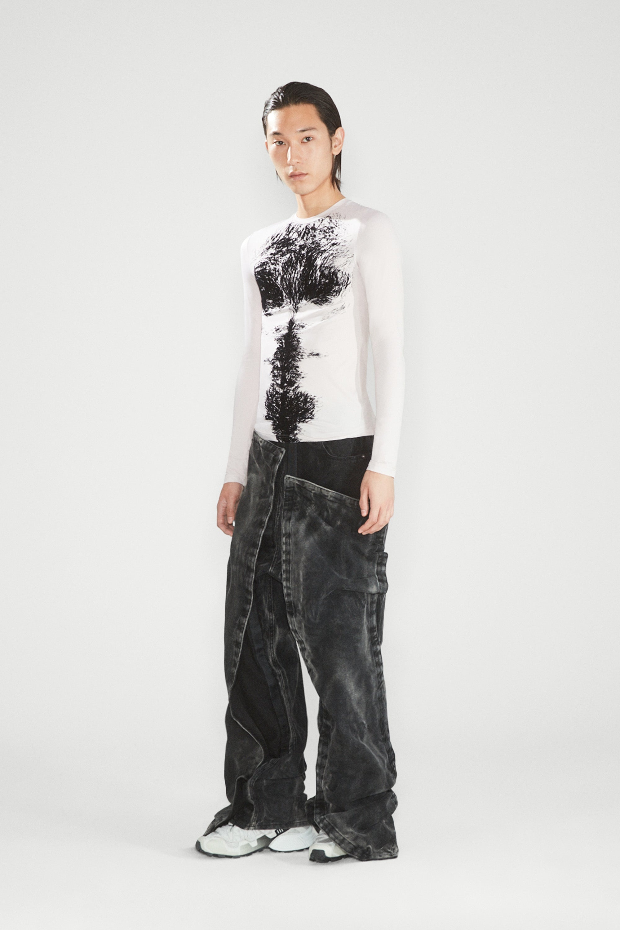 Hairy Chest Long Sleeve Top - 3