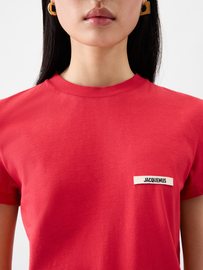 JACQUEMUS The Gros Grain short-sleeve t-shirt outlook