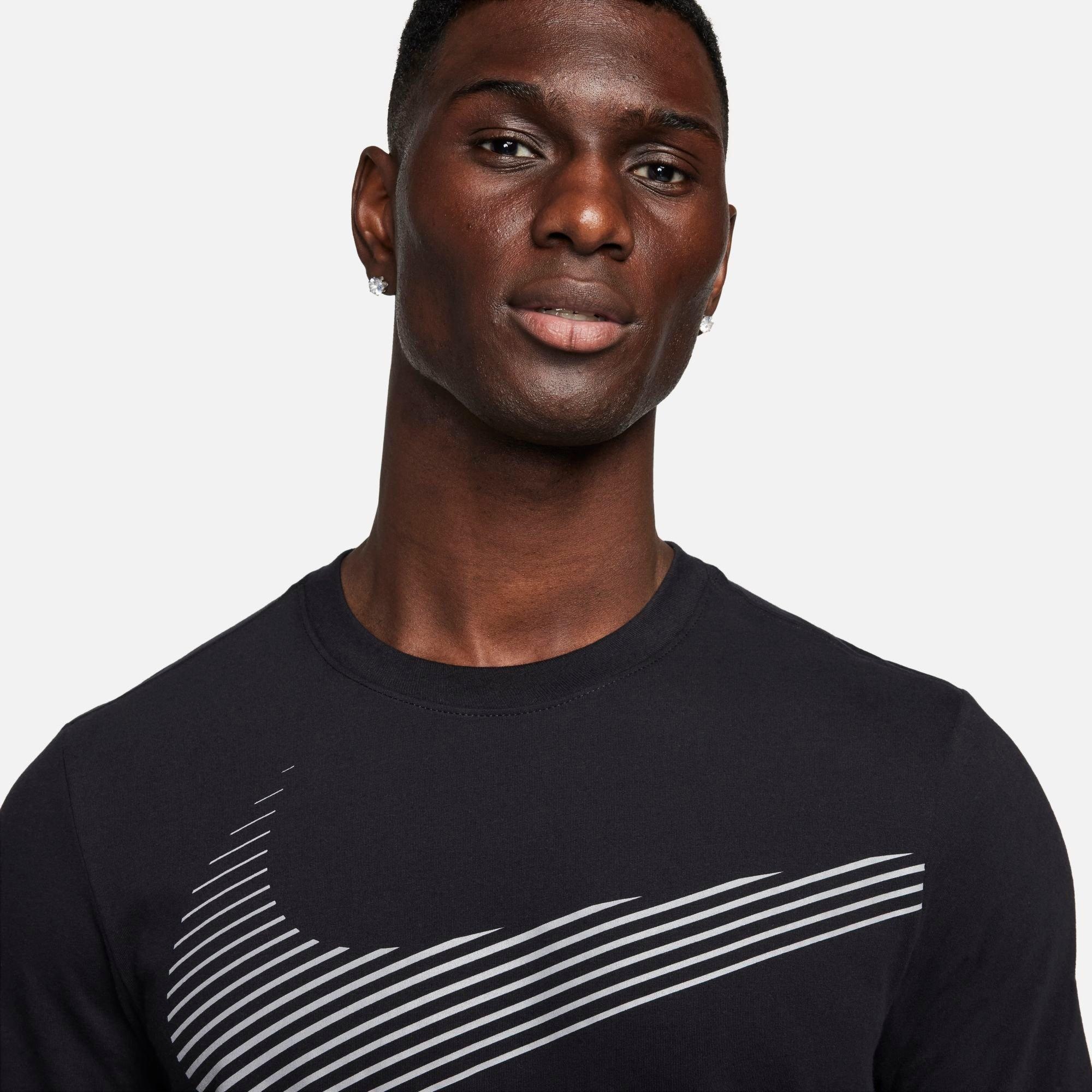 MEN'S NIKE DRI-FIT FITNESS LONG-SLEEVE T-SHIRT - 4