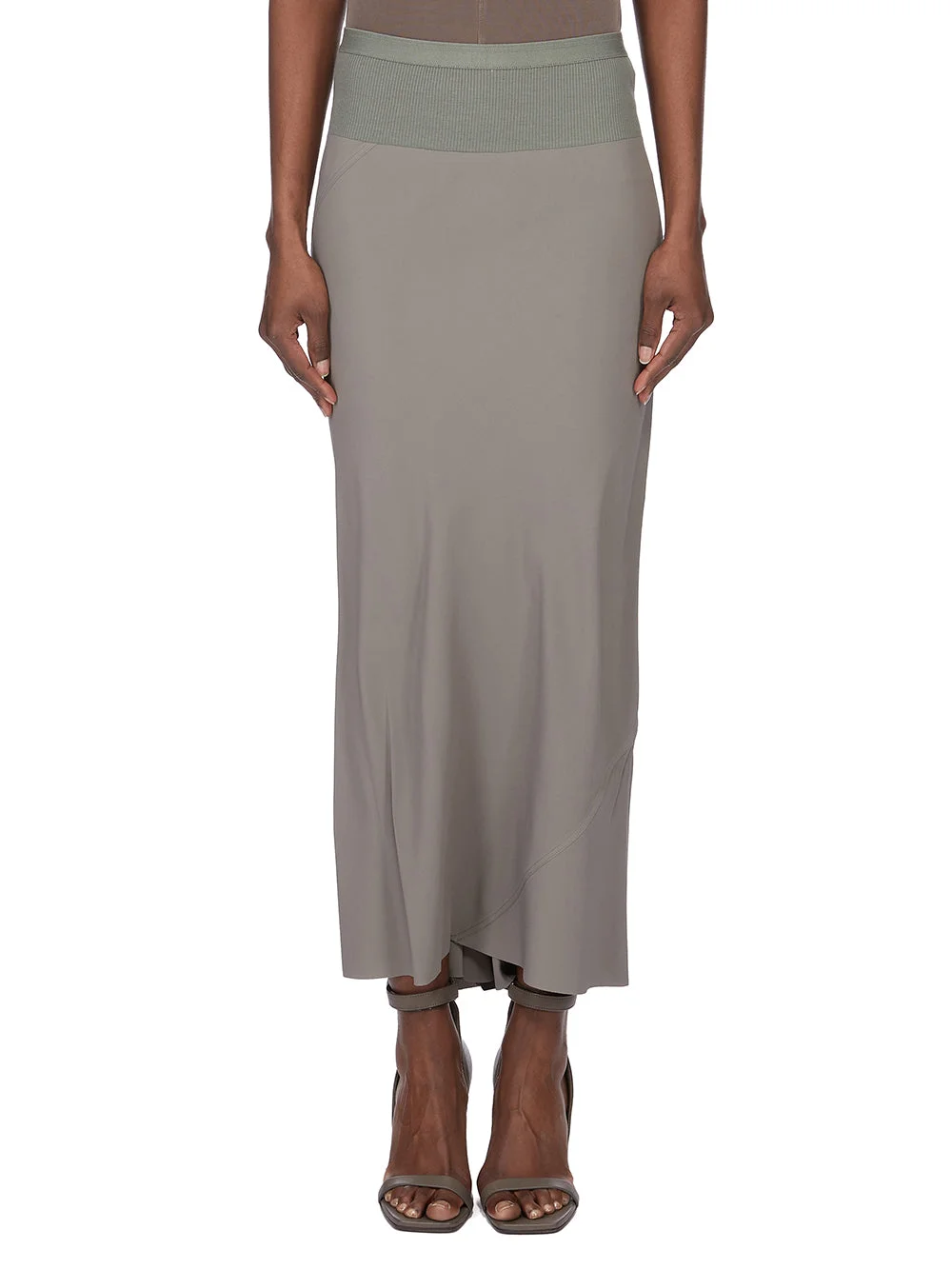 CALF BIAS SKIRT - 1