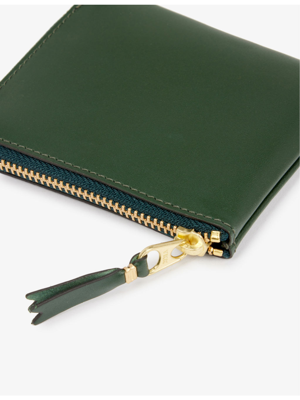 Classic brand-foiled leather wallet - 2