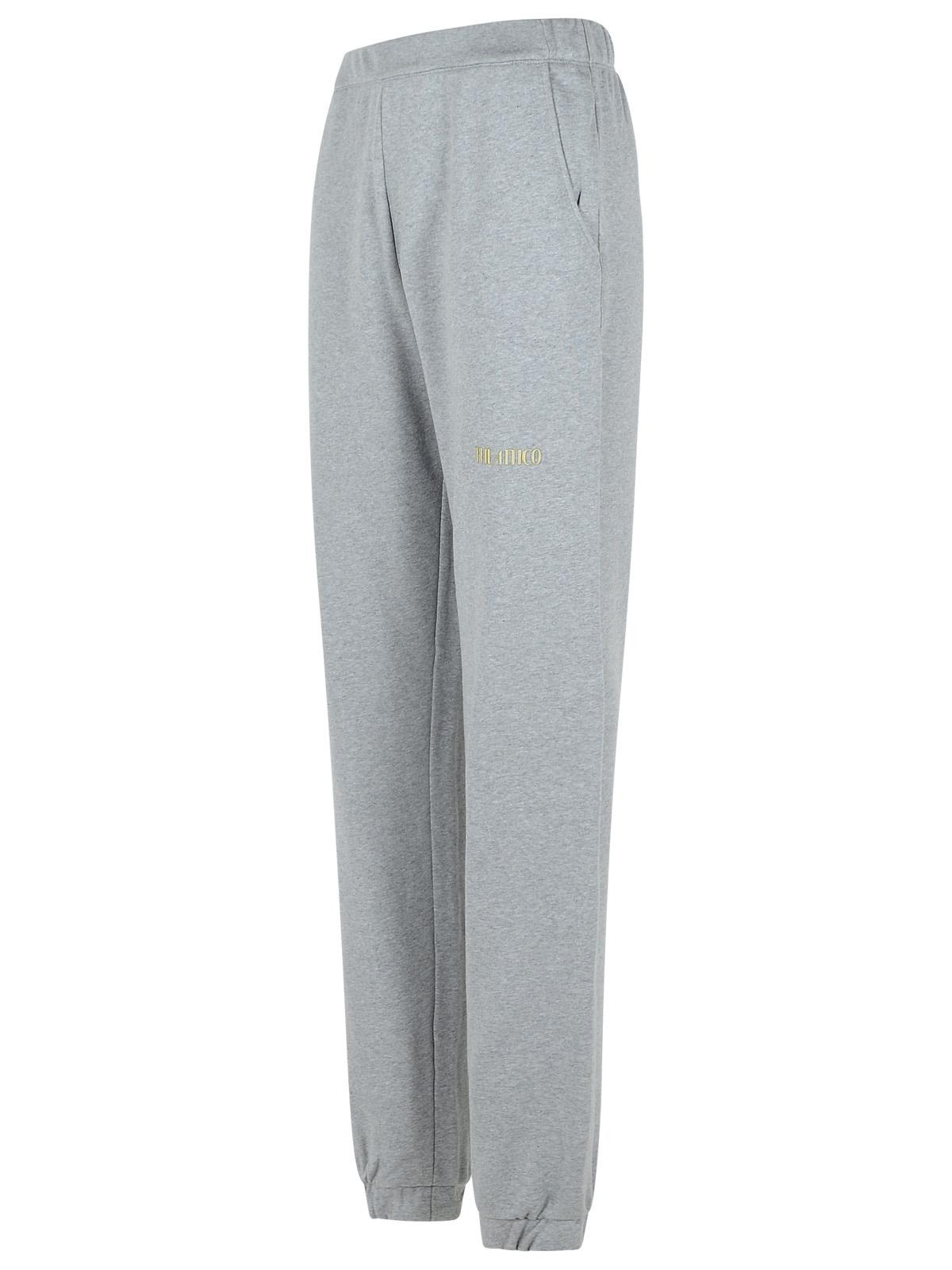 The Attico 'Jogger' Grey Cotton Pants Women - 2