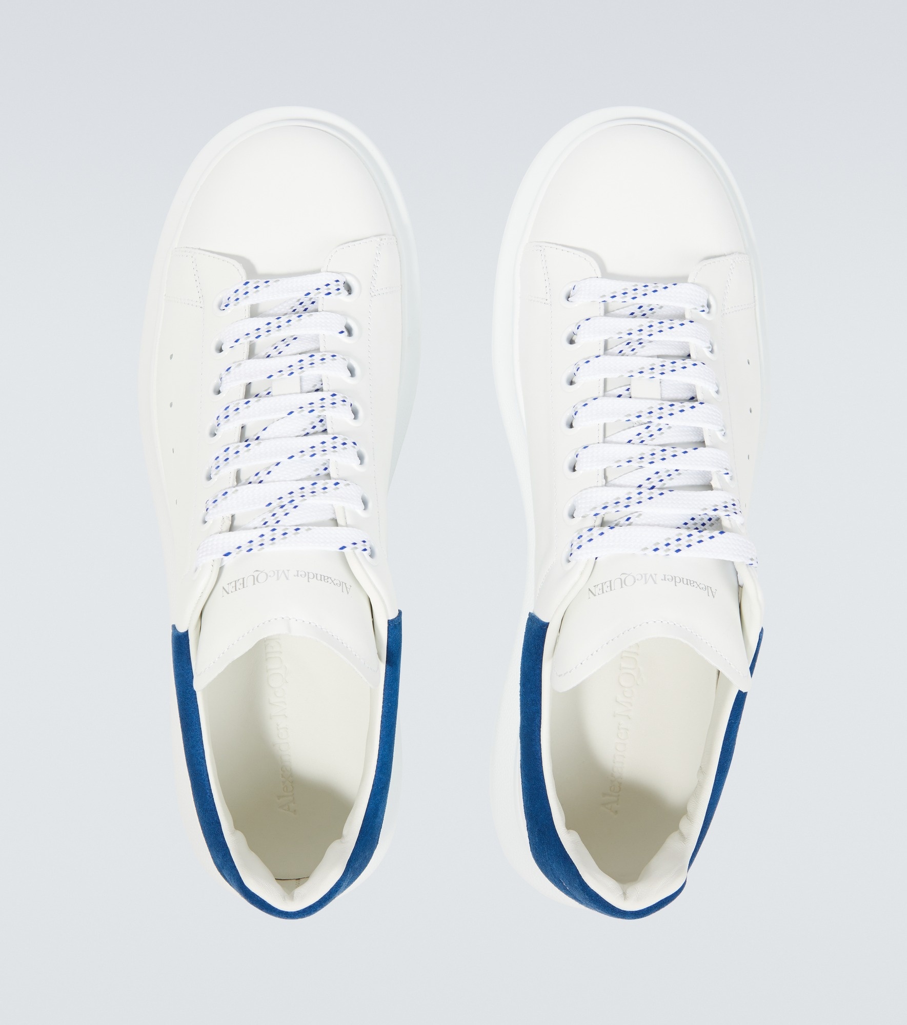 Oversized leather sneakers - 4