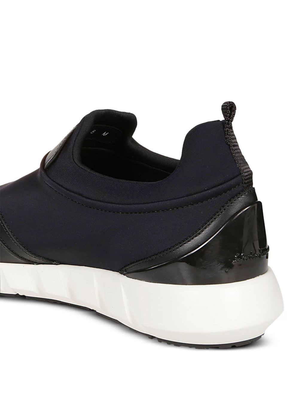 slip-on leather sneakers - 3