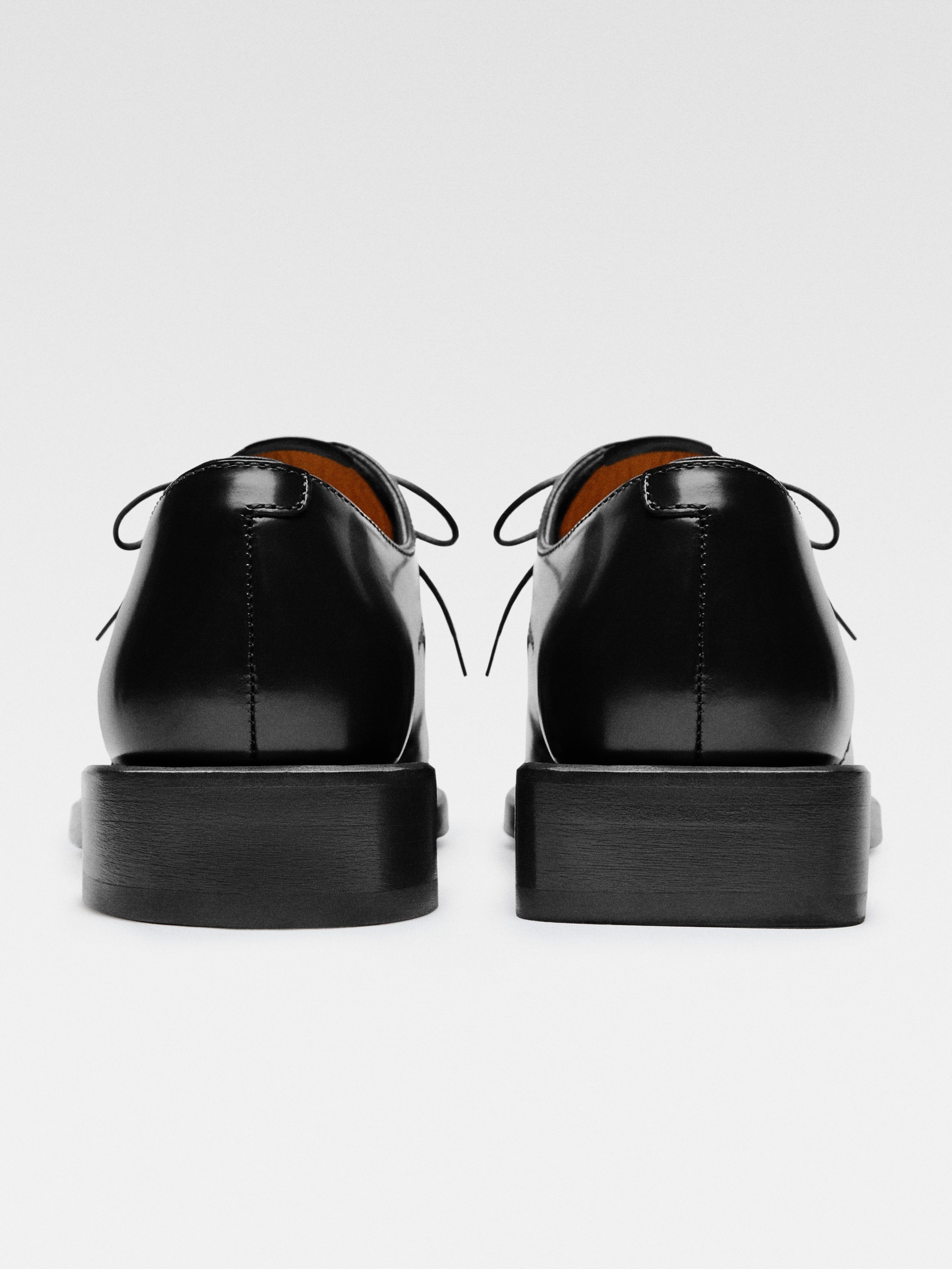 The woven derby shoes - 4
