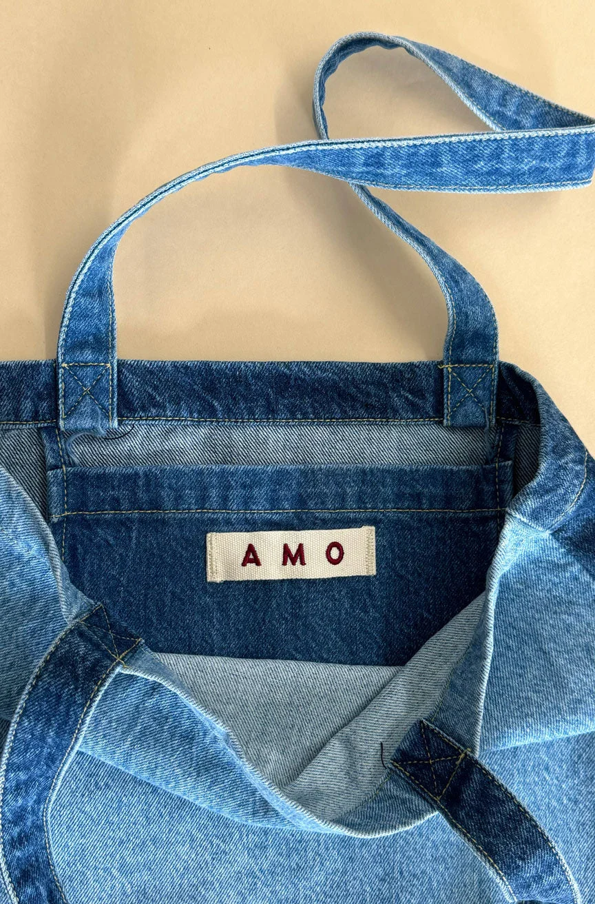 Denim Tote Bag - 1