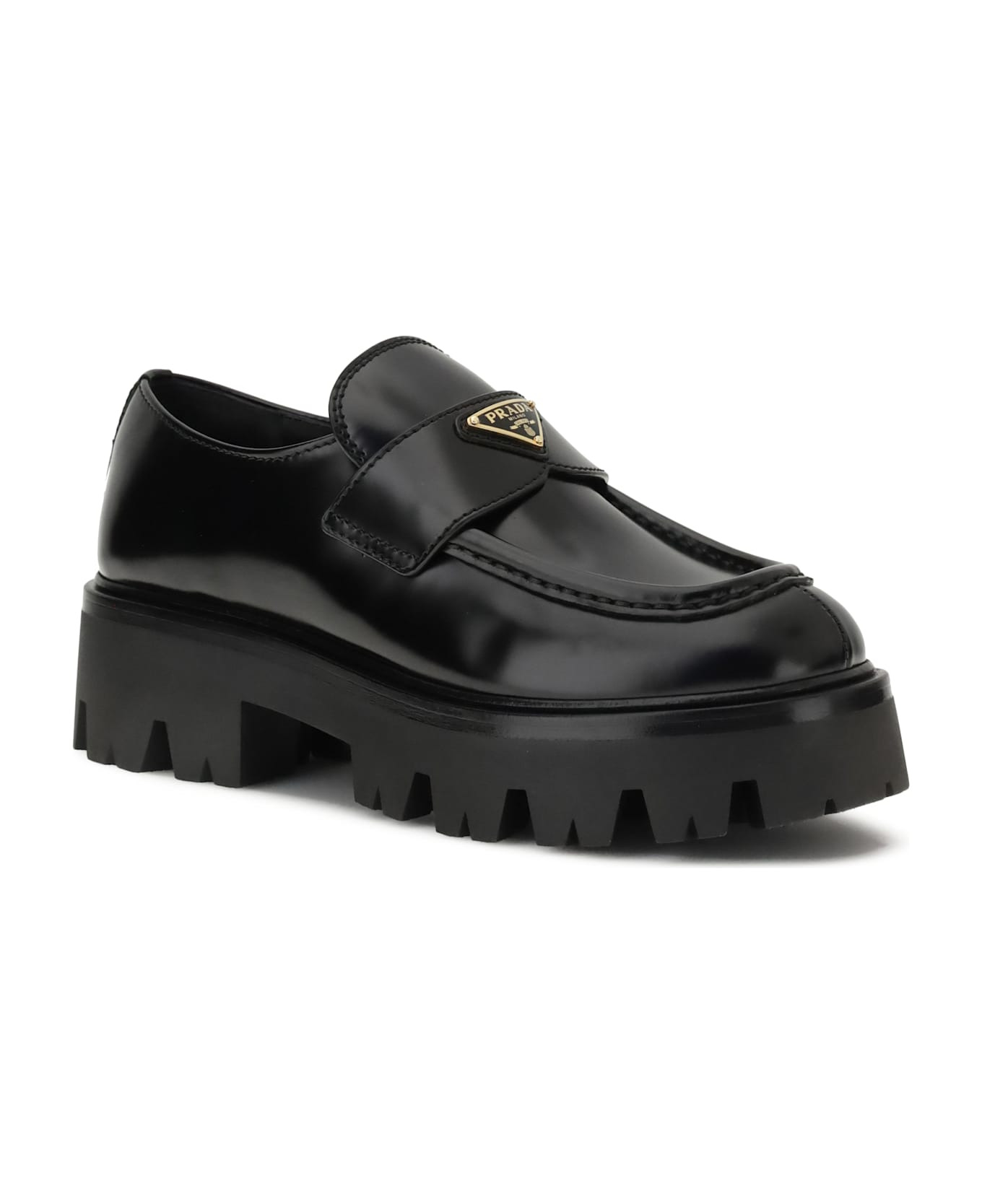 Leather Monolith Loafers - 2