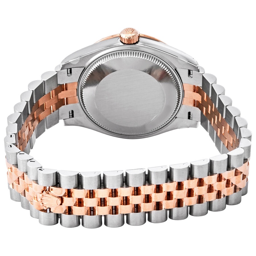 Rolex DateJust 31 Rose Dial Automatic Ladies Stainless Steel 18 ct Everose Gold Jubliee Watch 278341 - 3