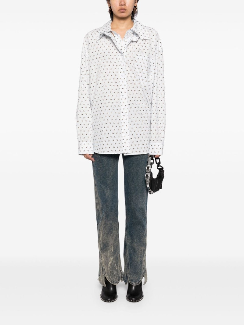 pushBUTTON all-over graphic print shirt outlook